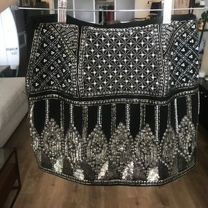 Club Monaco Sequin Skirt